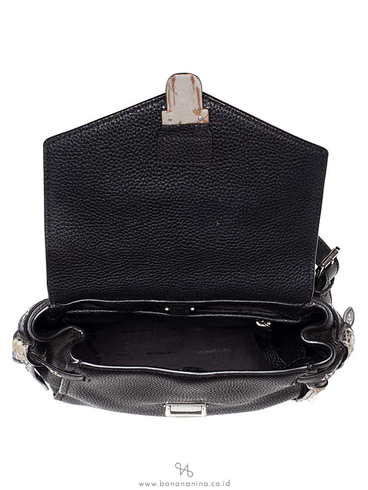 MICHAEL KORS Bristol Leather Small Backpack Black