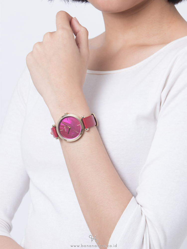 FOSSIL BQ3549 Tillie Leather Strap Red