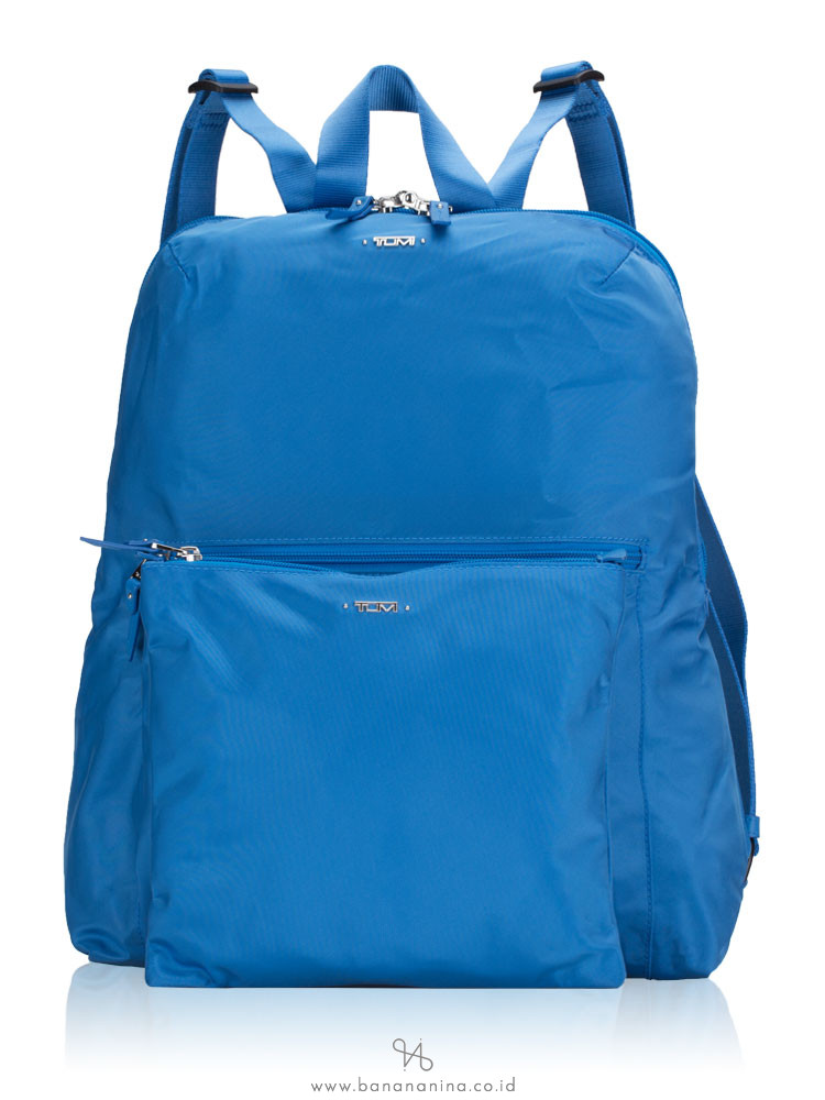 TUMI Voyageur Just In Case Travel Backpack Light Blue