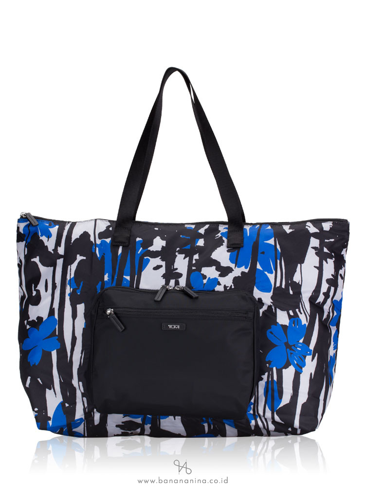 TUMI Denton Nylon Packable Tote Misotro Black