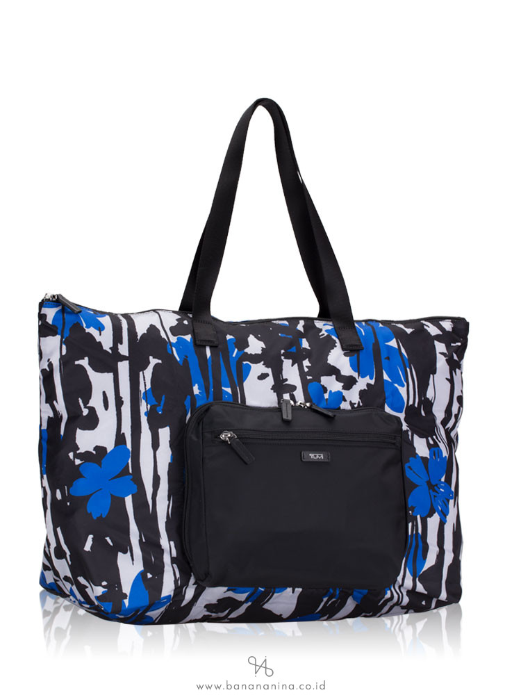 TUMI Denton Nylon Packable Tote Misotro Black