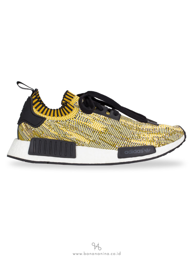 ADIDAS Men NMD Primeknit Runner Gold Camo Sz 9