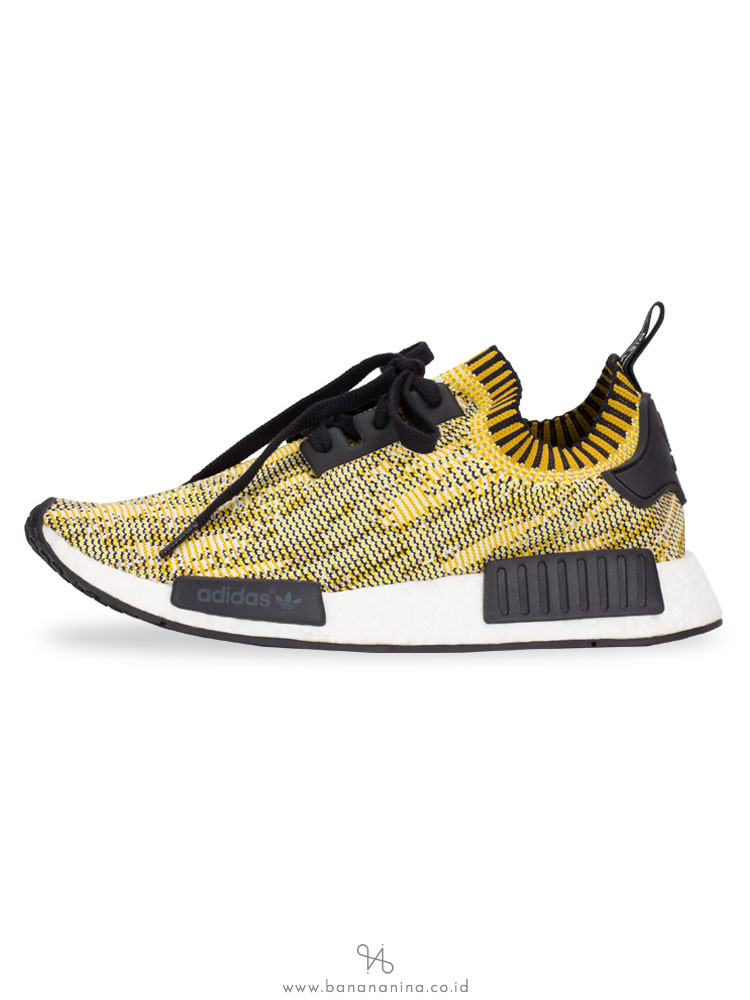 ADIDAS Men NMD Primeknit Runner Gold Camo Sz 9