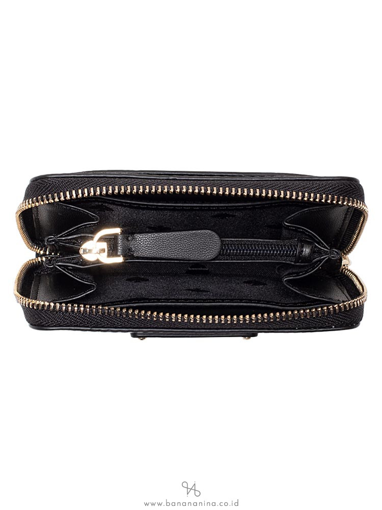 KATE SPADE Jeanne Small Key Wallet Black