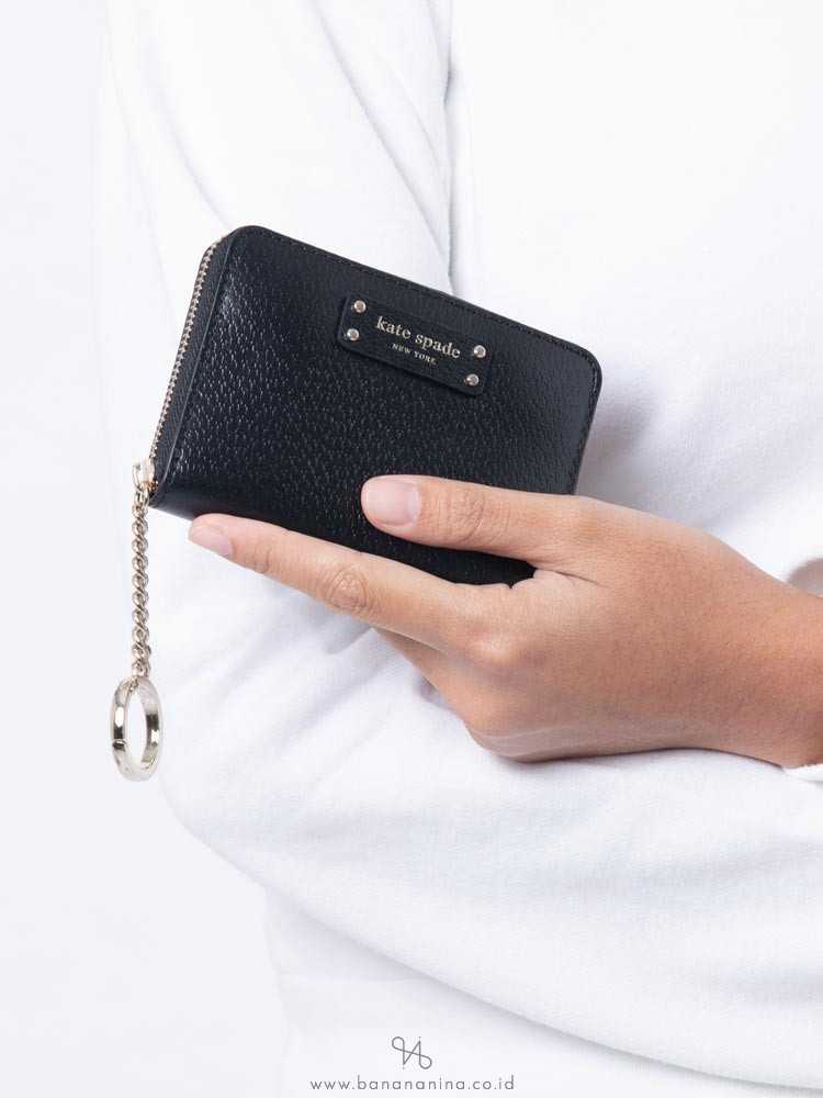 KATE SPADE Jeanne Small Key Wallet Black
