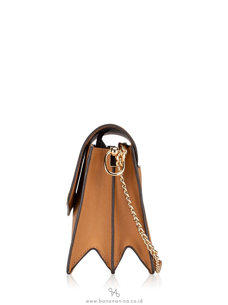 Tory Burch Emerson Envelope Adjustable Shoulder Bag Cardamom
