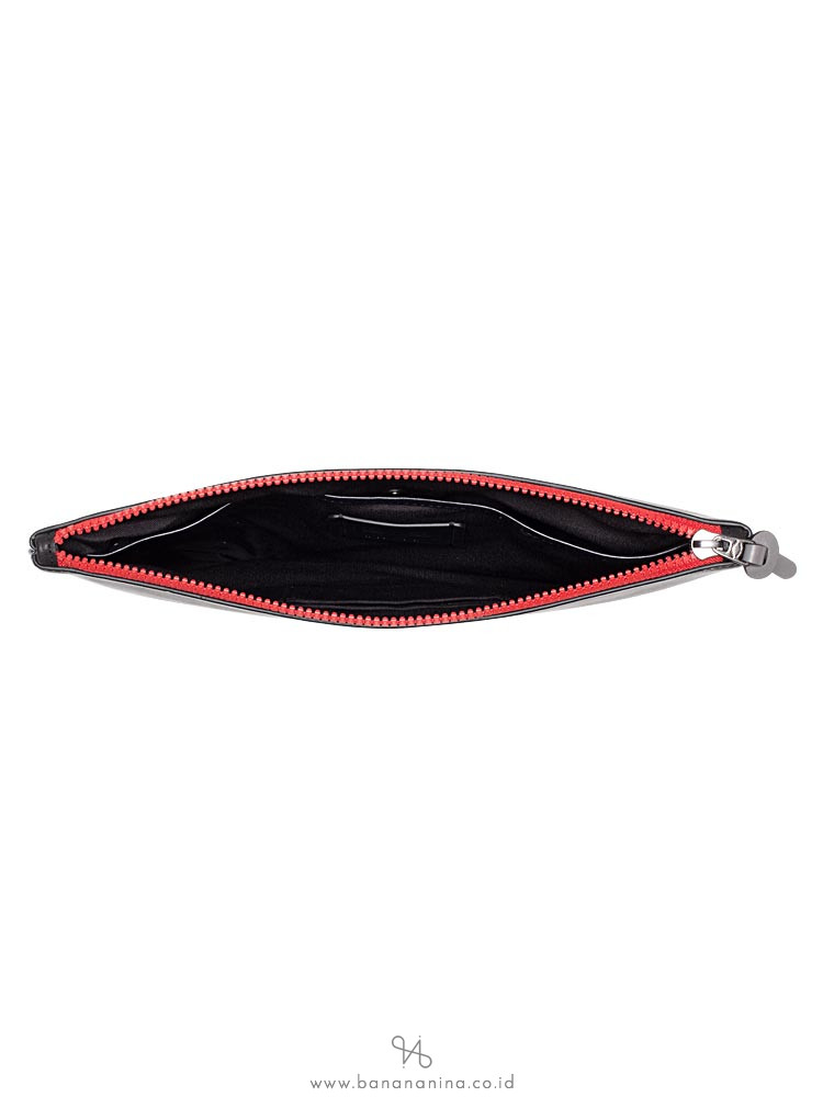 COACH 84739 Ombre Large Pouch Black Multi