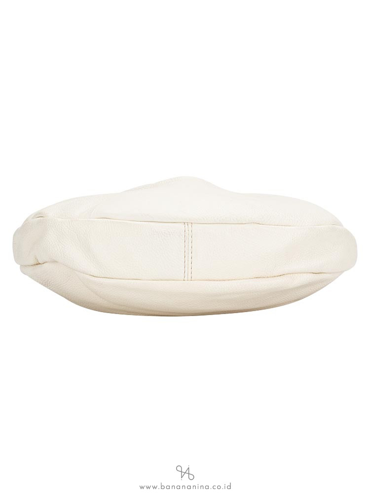 MARC JACOBS Classic Q Hillier Hobo Broken White