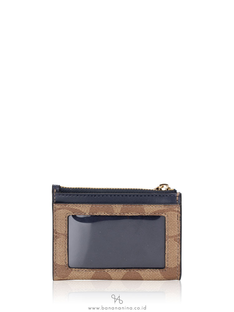 COACH 88208 Signature Mini Skinny Khaki Midnight