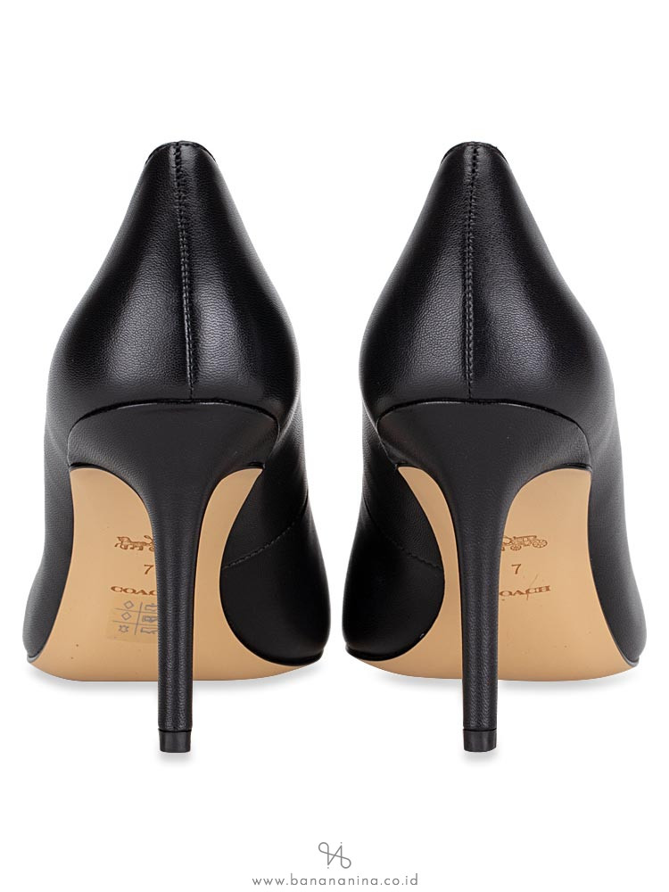 COACH G4272 Audrey Leather Pump Black Sz 7