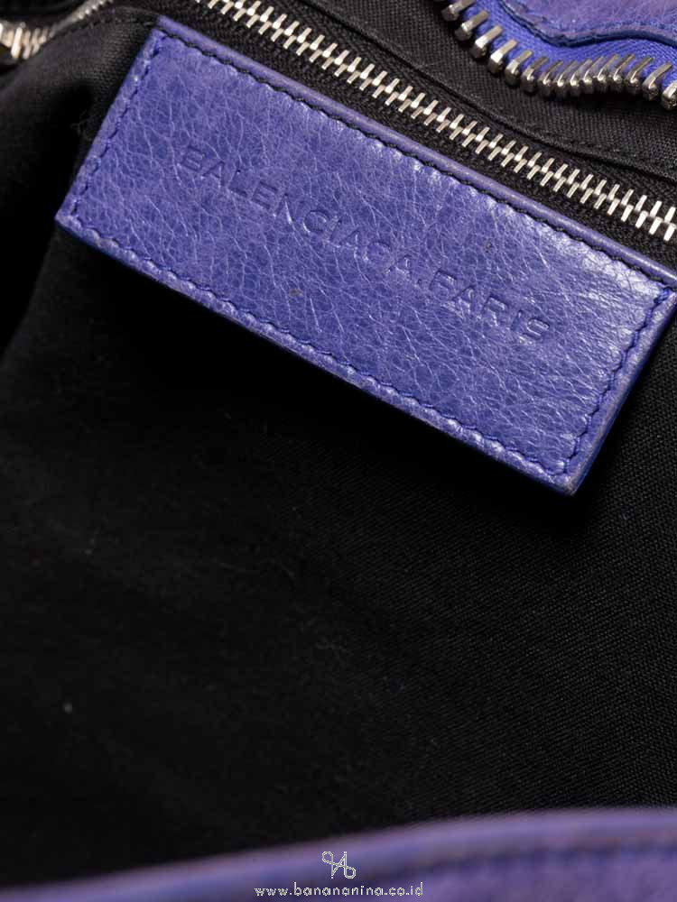 BALENCIAGA Silver Giant 21 City Bleu Lavande