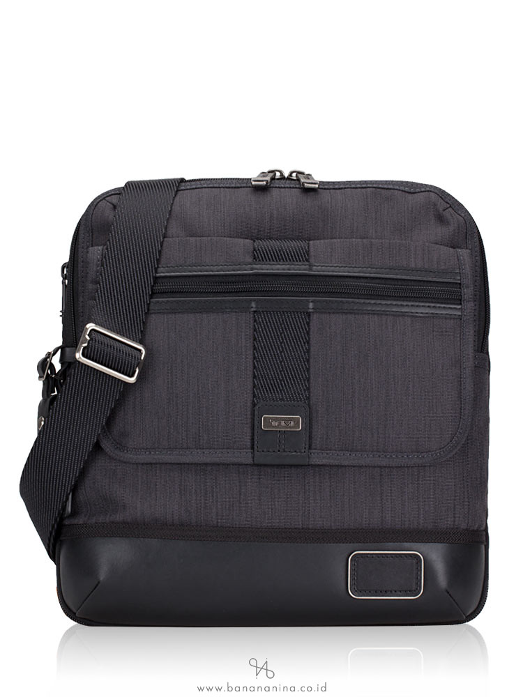 TUMI Men East Ridge Expandable Zip Flap Charcoal
