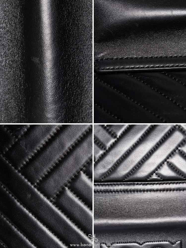 TORY BURCH Alexa Leather Clutch Black