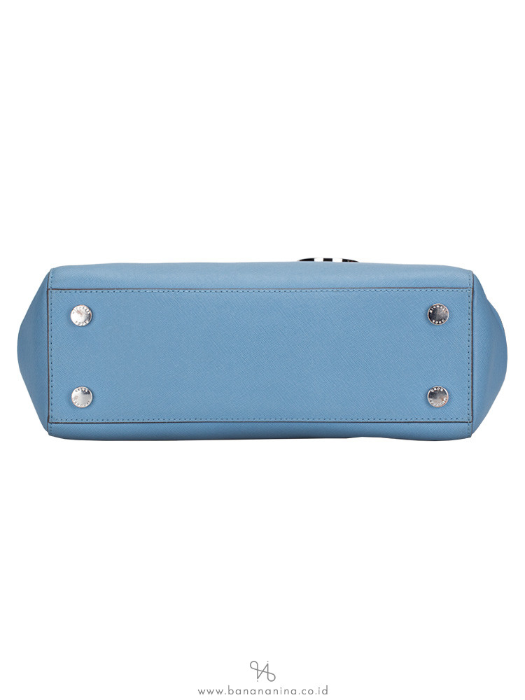 MICHAEL KORS Sutton Medium Satchel Pale Blue