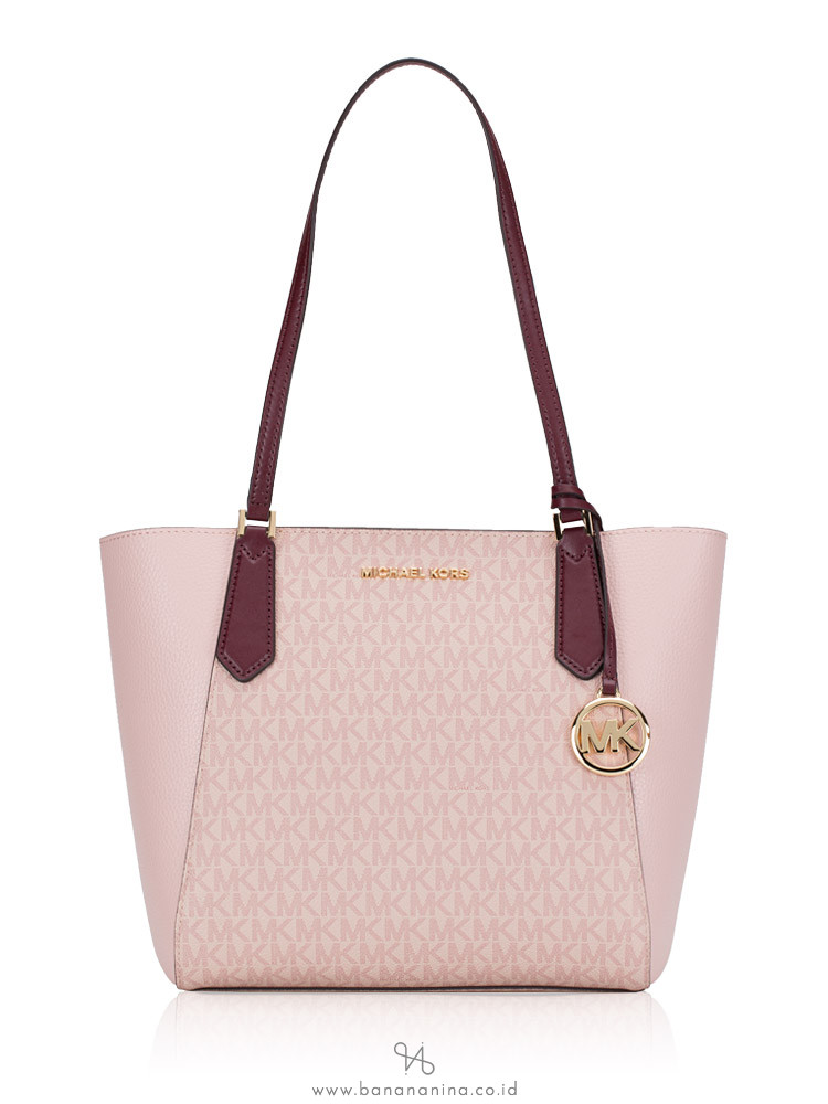 MICHAEL KORS Kimberly Signature Small Bonded Tote Blossom Multi