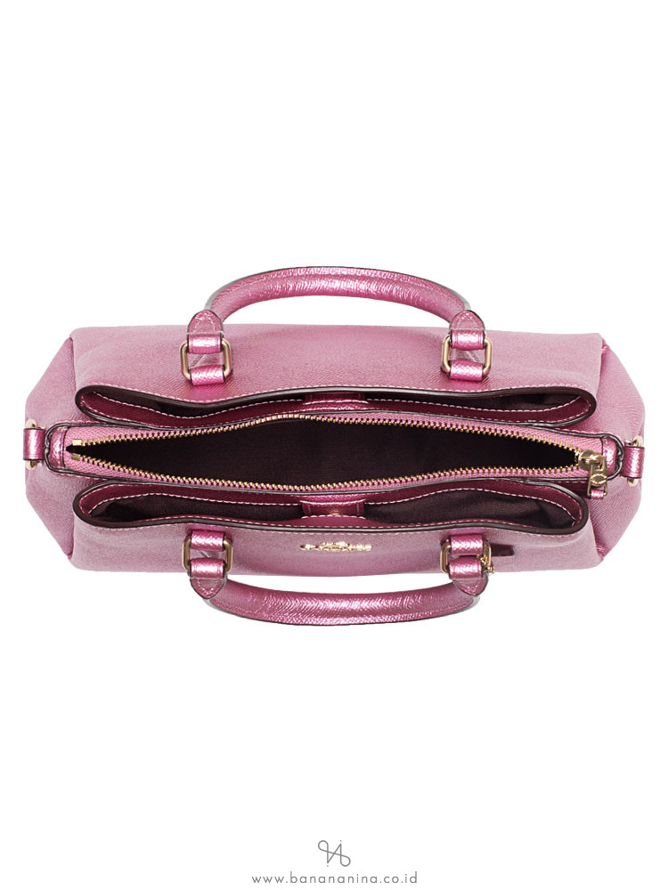 COACH 29665 Leather Mini Sage Metallic Tulip