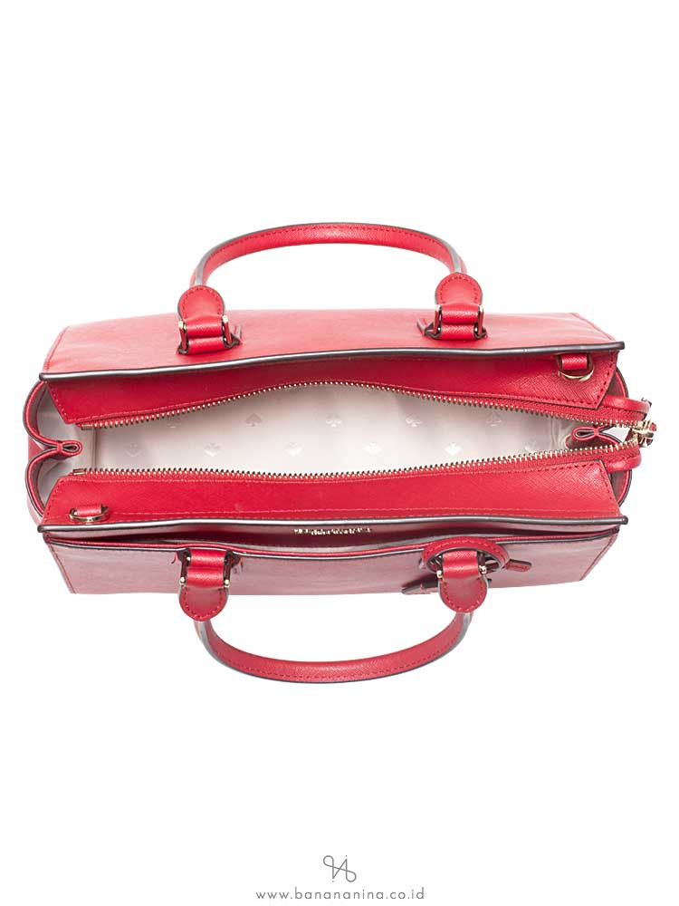 KATE SPADE Cameron Medium Satchel Rosso