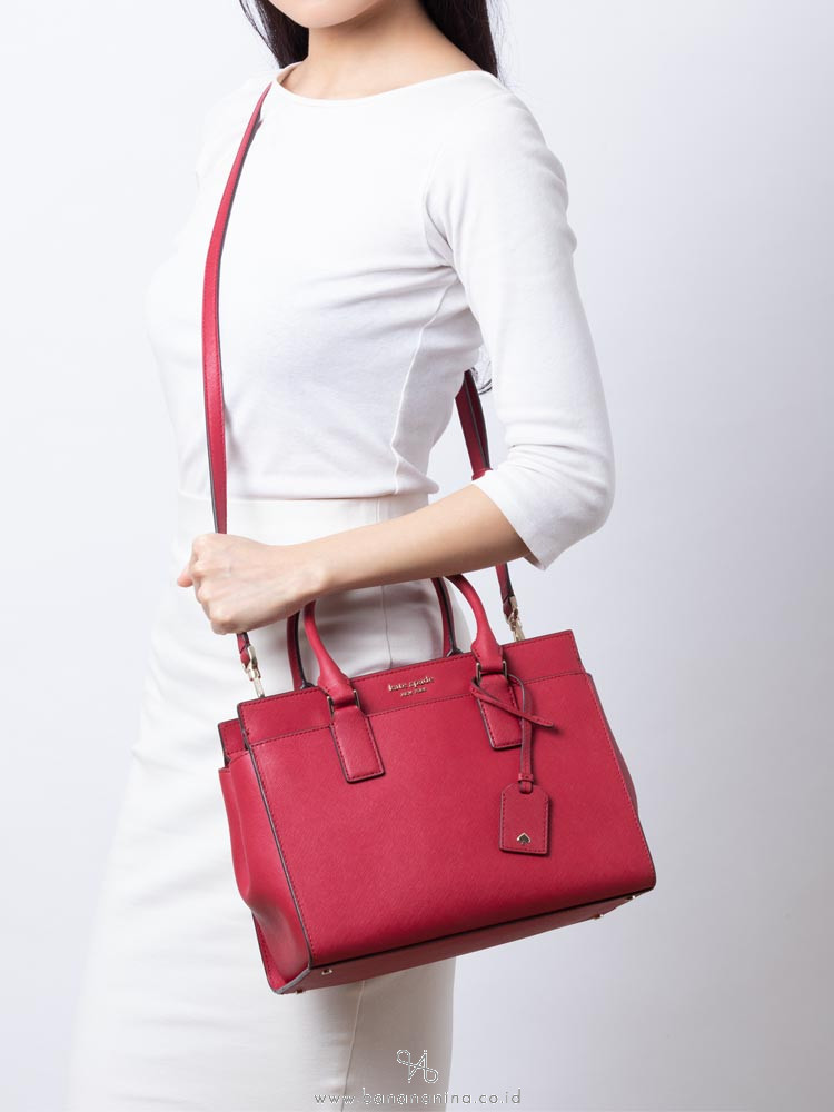 KATE SPADE Cameron Medium Satchel Rosso