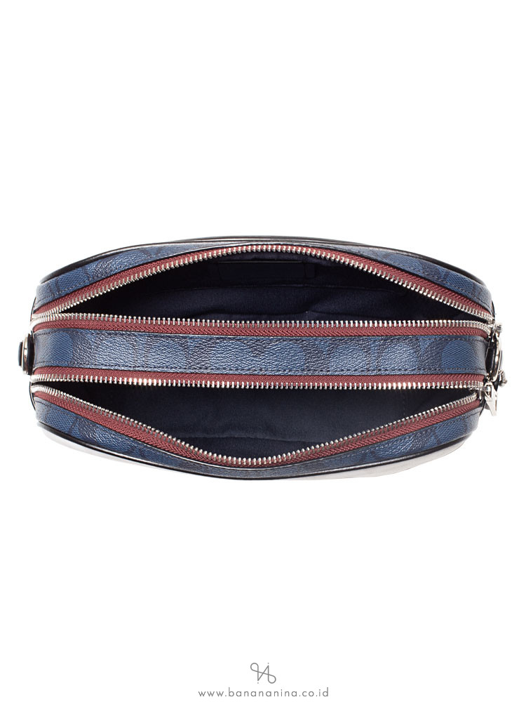 COACH 91077 Blocked Signature Jes Crossbody Chalk Multi