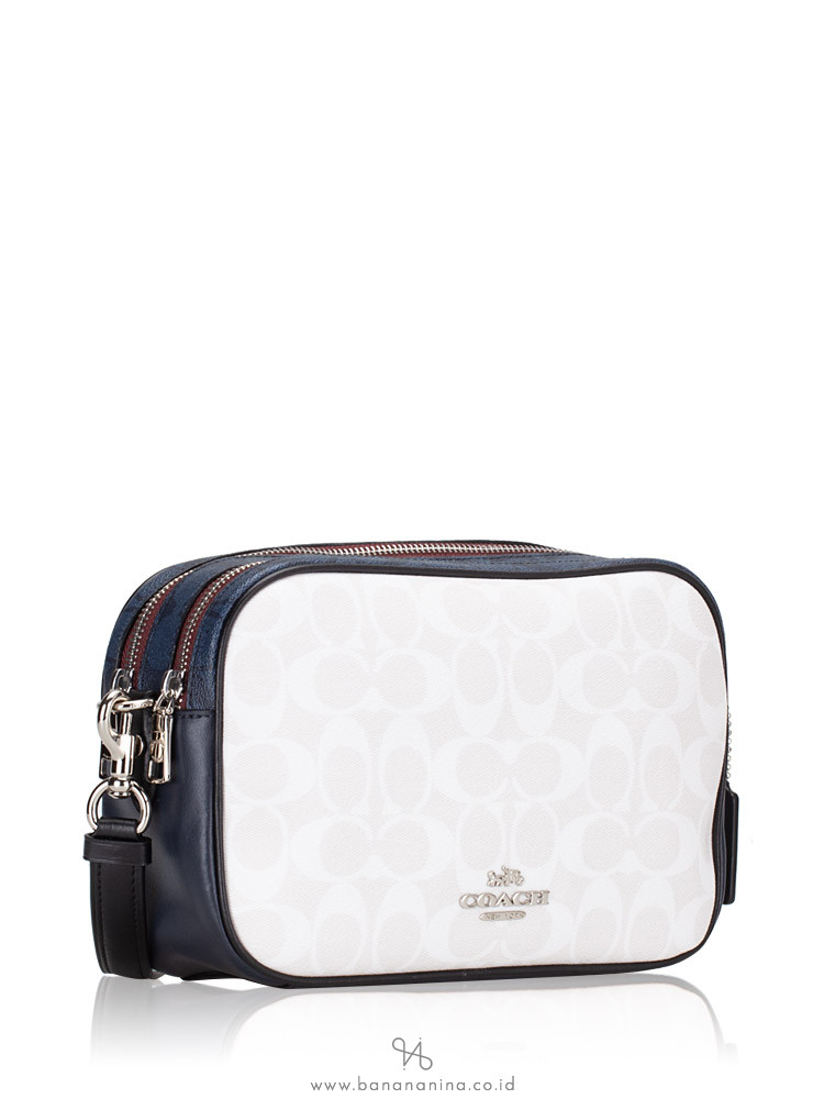 COACH 91077 Blocked Signature Jes Crossbody Chalk Multi