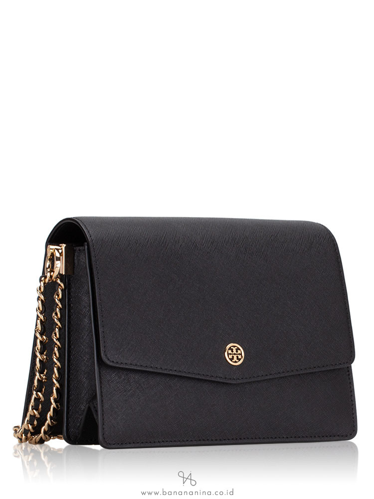 TORY BURCH Robinson Shoulder Bag Black