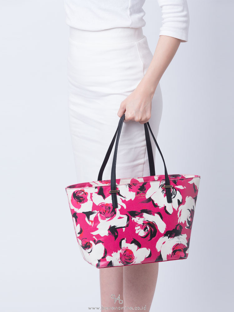 KATE SPADE Cedar Street Mini Harmony Rose Floral