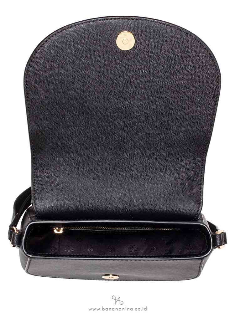TORY BURCH Emerson MIni Saddle Bag Black