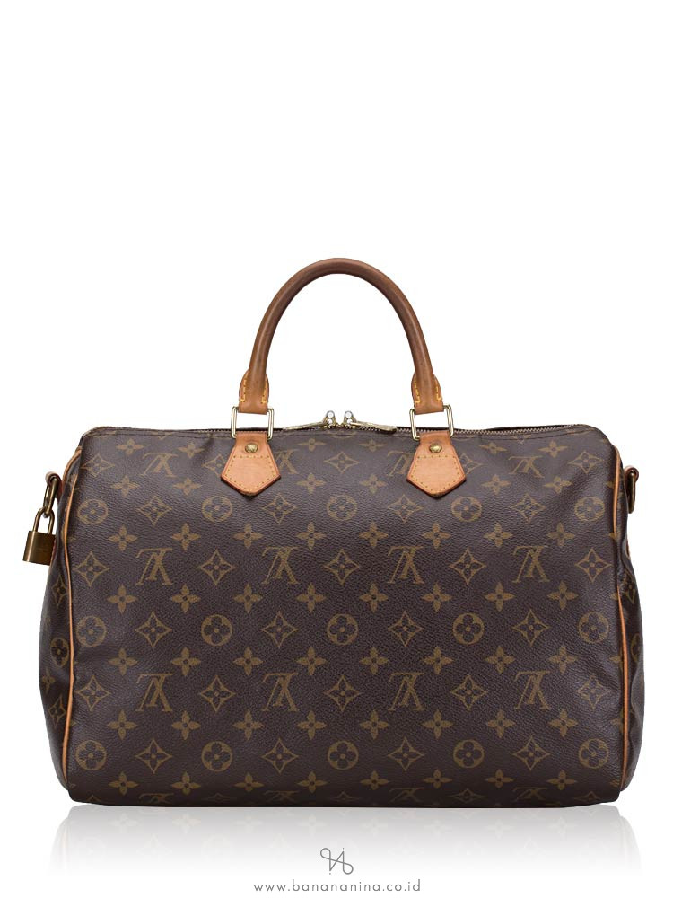 LOUIS VUITTON Monogram Speedy 35 Bandouliere