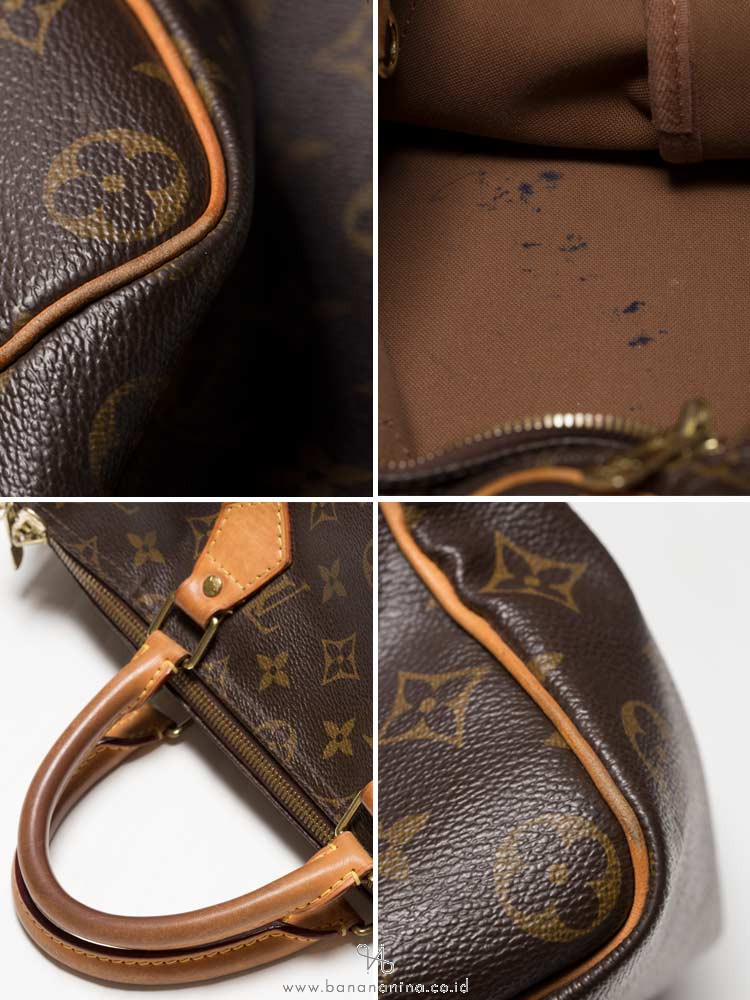 LOUIS VUITTON Monogram Speedy 35 Bandouliere