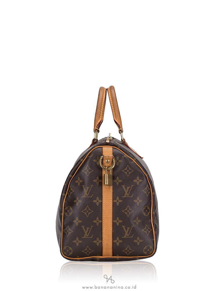 LOUIS VUITTON Monogram Speedy 35 Bandouliere
