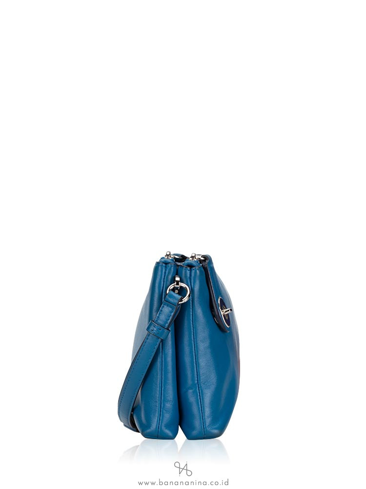 COACH 36552 Smooth Leather Crosby Crossbody Peacock