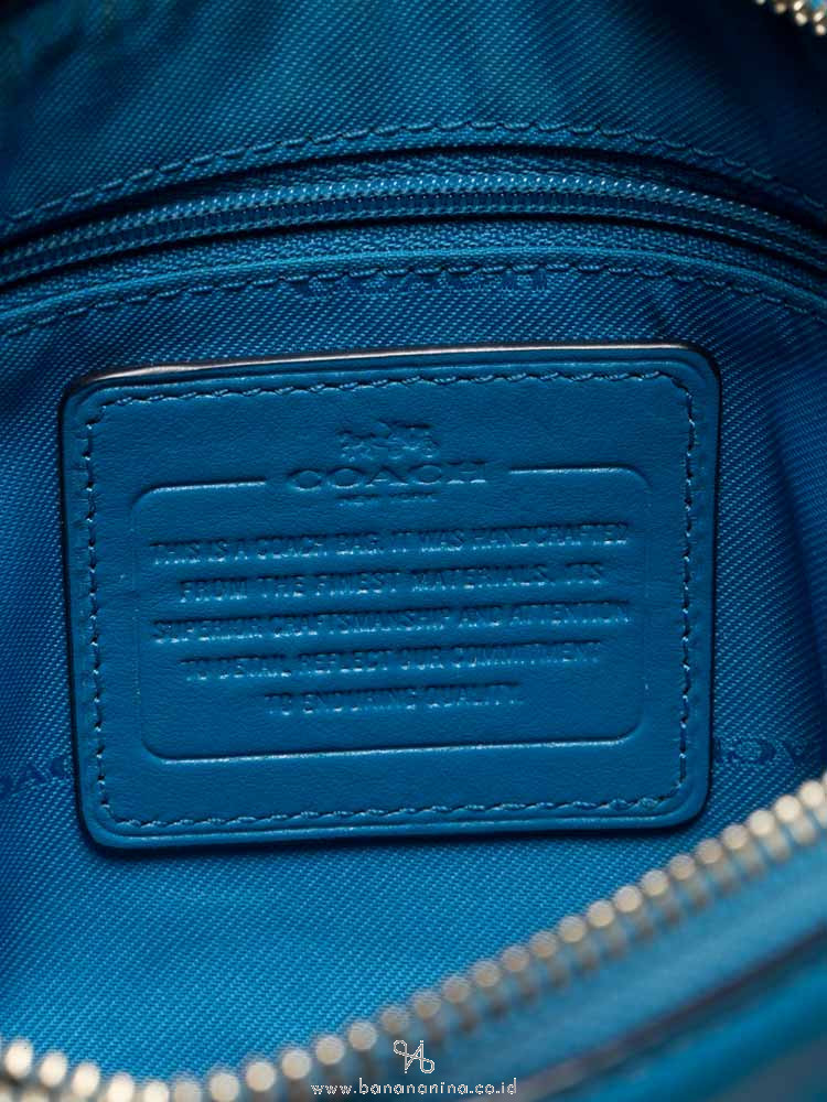 COACH 36552 Smooth Leather Crosby Crossbody Peacock