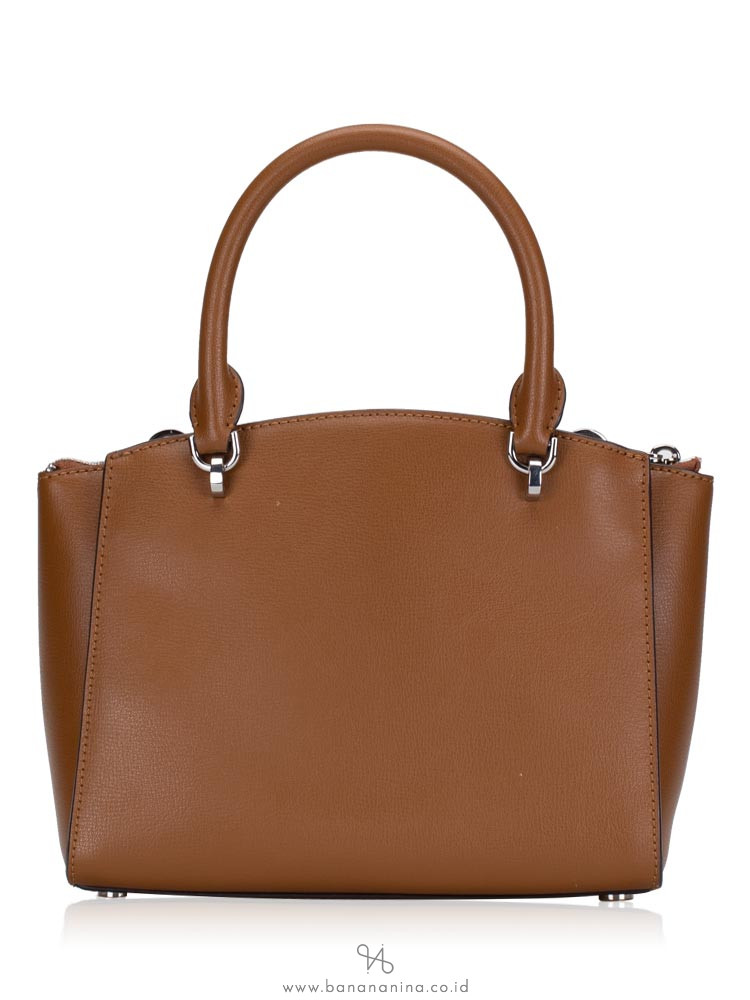 MICHAEL KORS Ellis Stud Saffiano Small Satchel Luggage