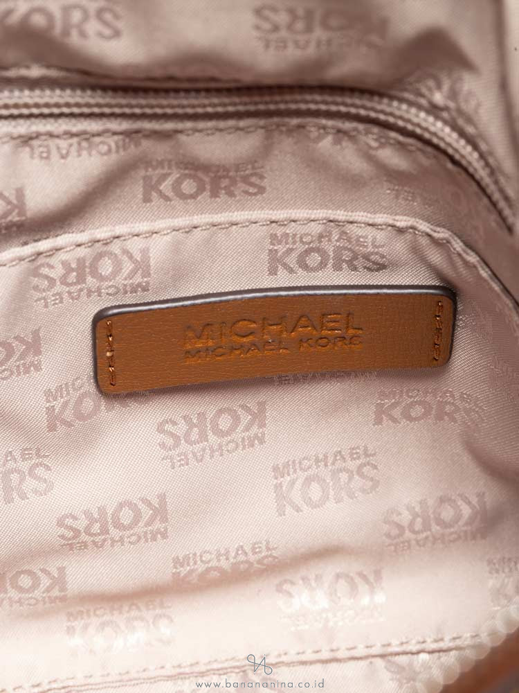 MICHAEL KORS Ellis Stud Saffiano Small Satchel Luggage