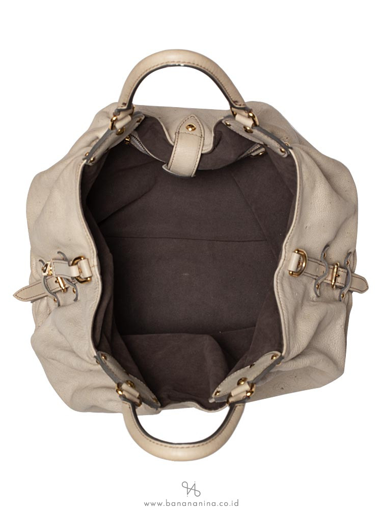 LOUIS VUITTON Mahina XL Gris