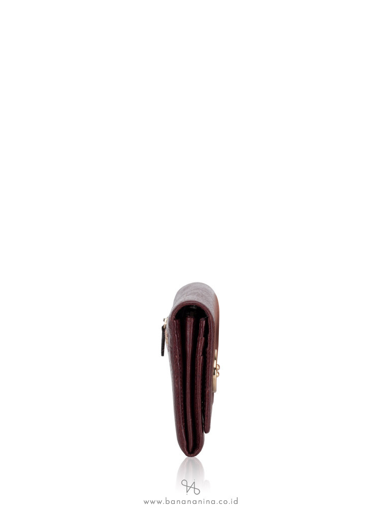 MULBERRY Alexa Leather Continental Wallet Oxblood