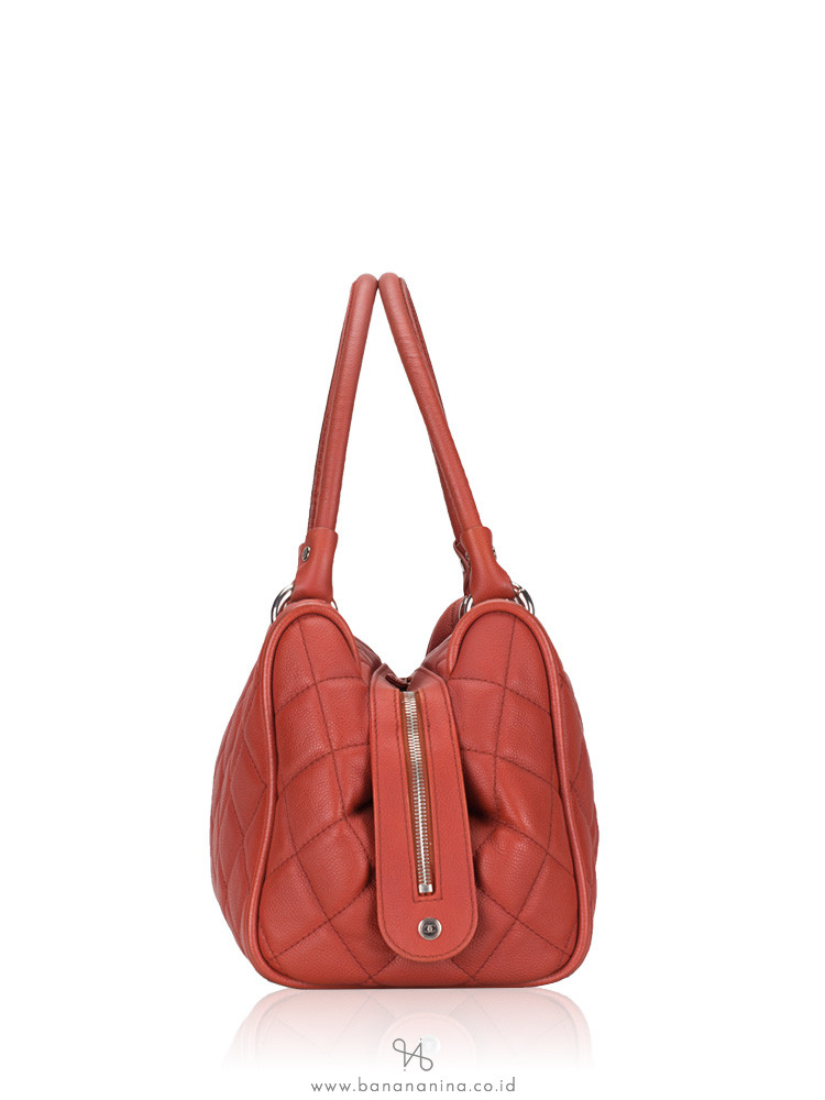 CHANEL Caviar Timeless CC Satchel Rouge