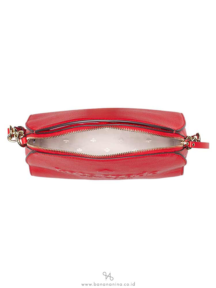 KATE SPADE Larchmont Avenue Logo Tori Hot Chili