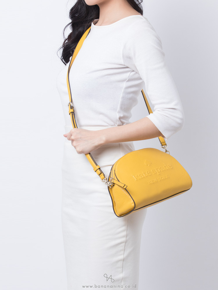 KATE SPADE Larchmont Avenue Logo Tori Vibrant Canary