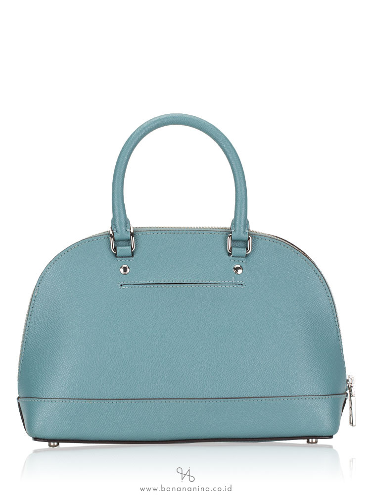 COACH 27591 Crossgrain Mini Sierra Satchel Aquamarine