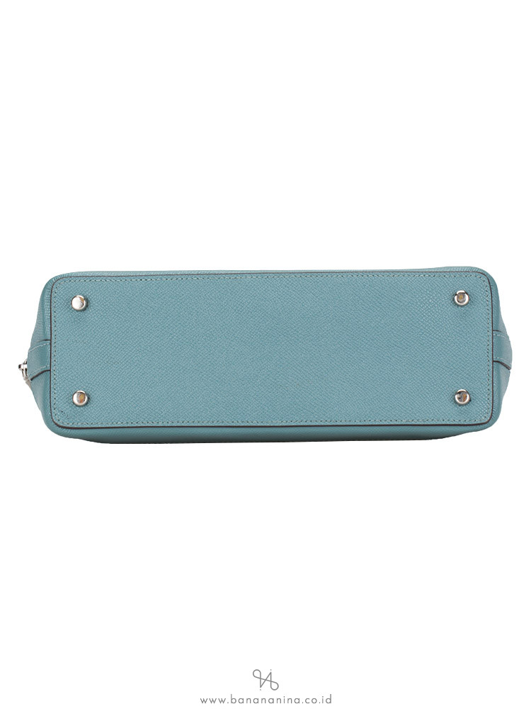COACH 27591 Crossgrain Mini Sierra Satchel Aquamarine