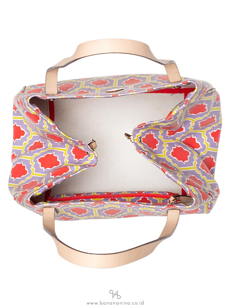 KATE SPADE Cabana Tile Sydney Light Crocus Maraschino