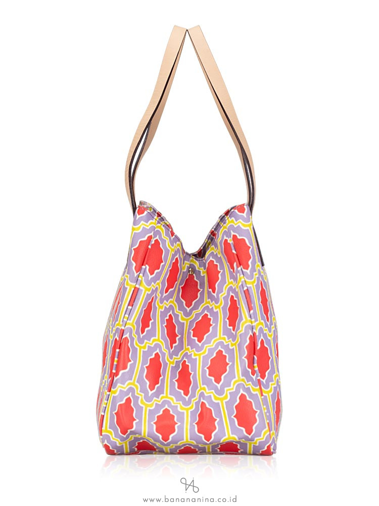 KATE SPADE Cabana Tile Sydney Light Crocus Maraschino