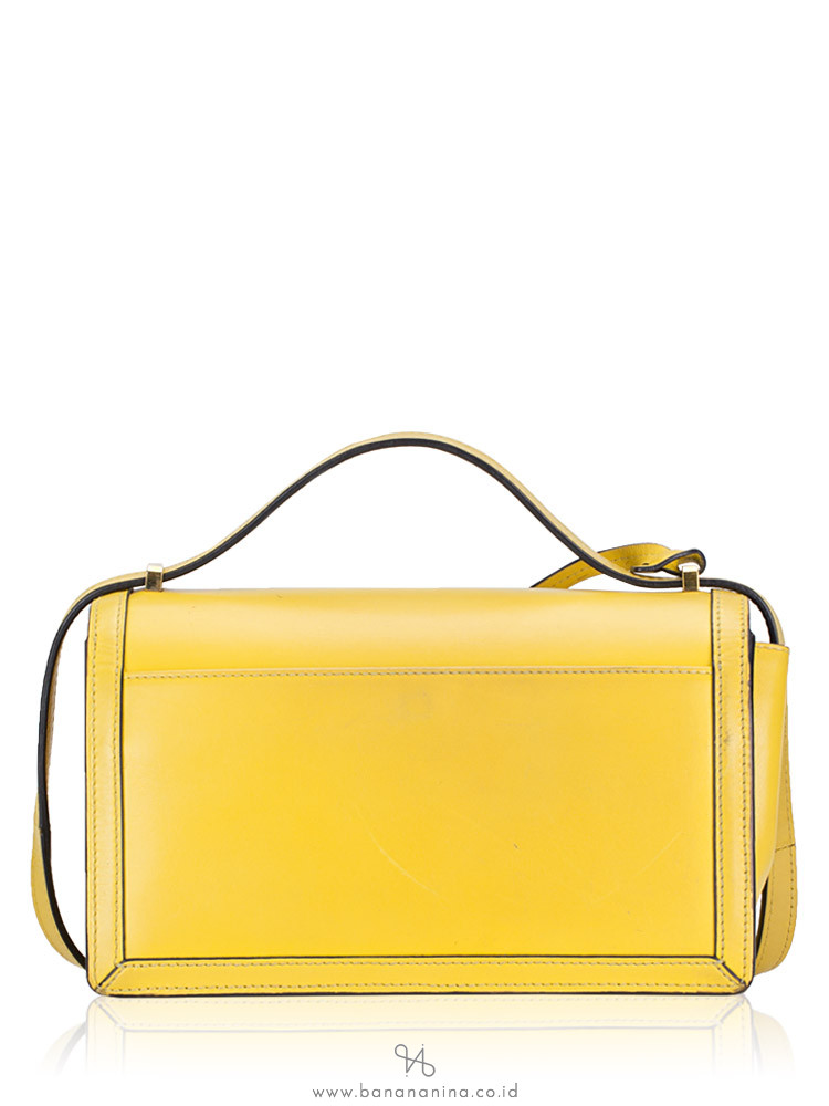 LOEWE Barcelona Small Shoulder Bag Yellow