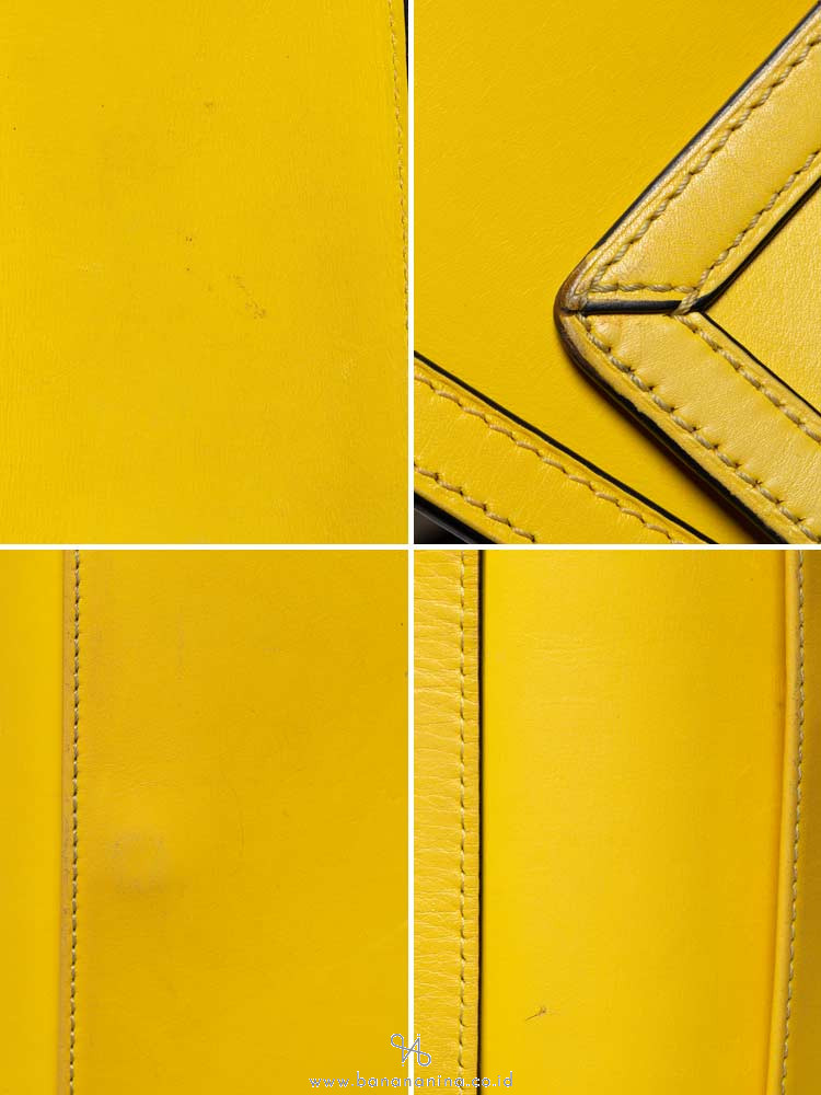 LOEWE Barcelona Small Shoulder Bag Yellow