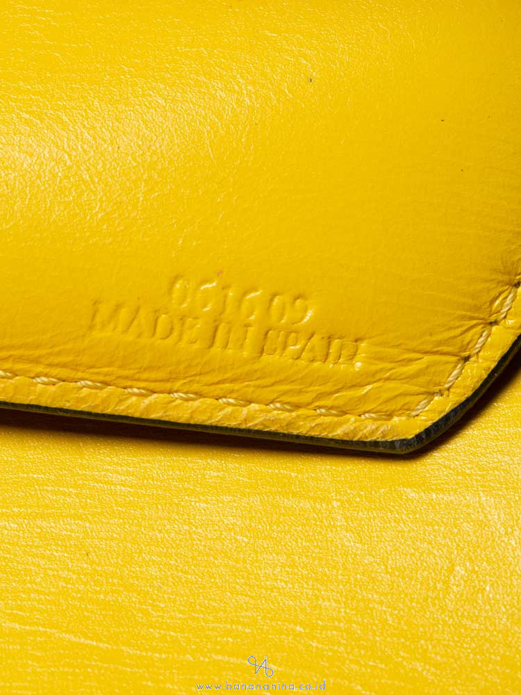 LOEWE Barcelona Small Shoulder Bag Yellow