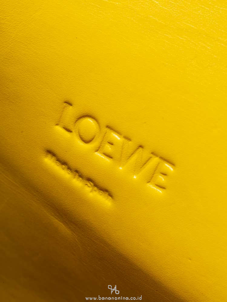 LOEWE Barcelona Small Shoulder Bag Yellow