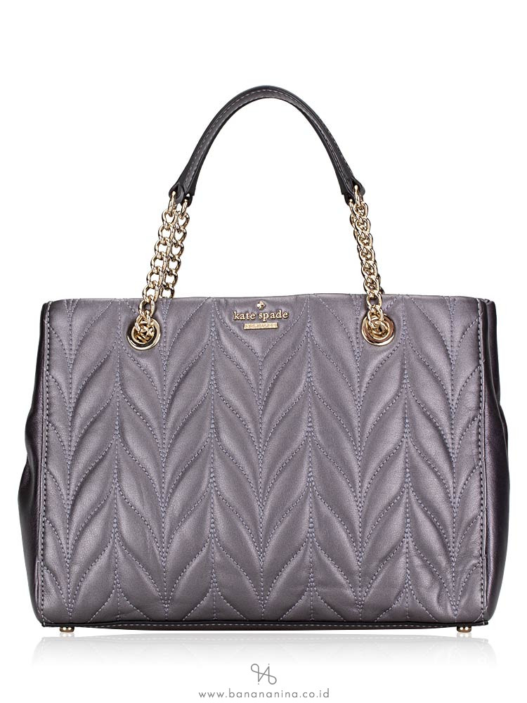 KATE SPADE Briar Lane Quilted Meena Gunmetal