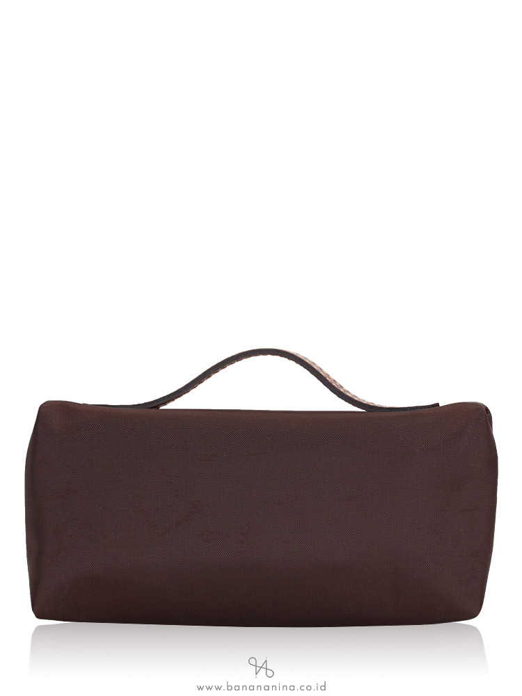 LONGCHAMP Le Pliage Pouch Chocolate