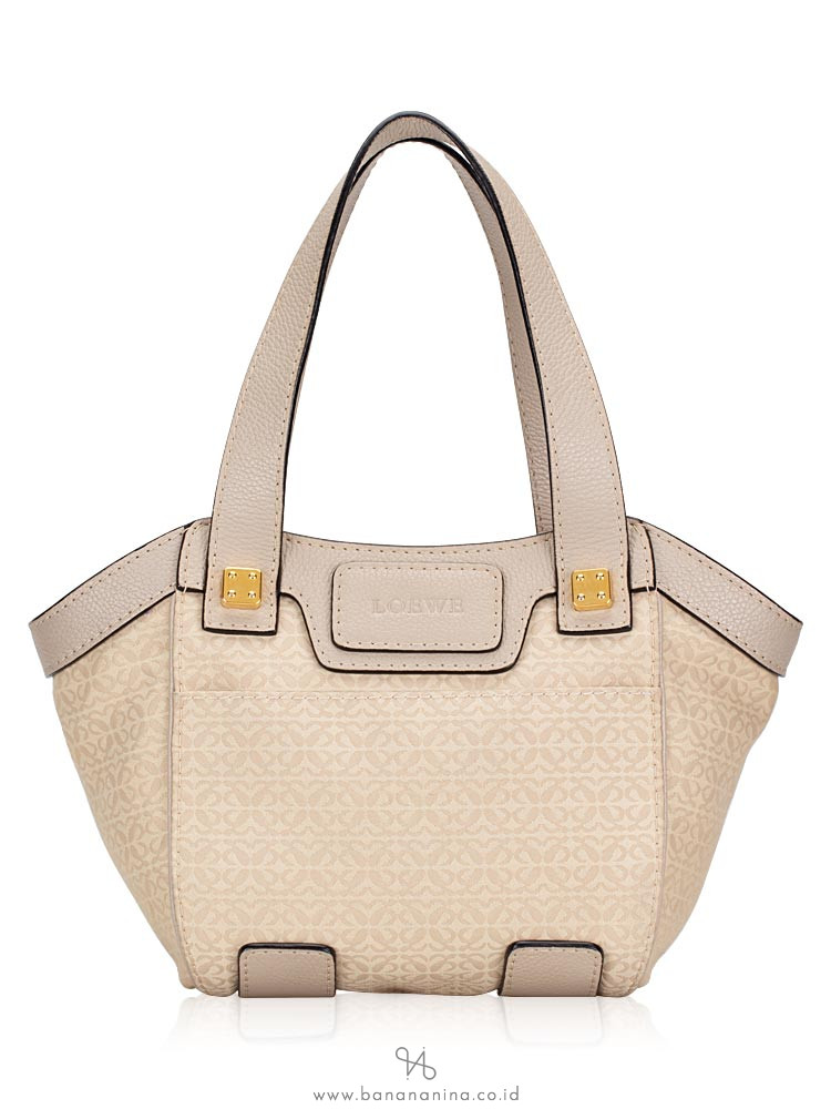 LOEWE Vintage New Road Small Tote Grey